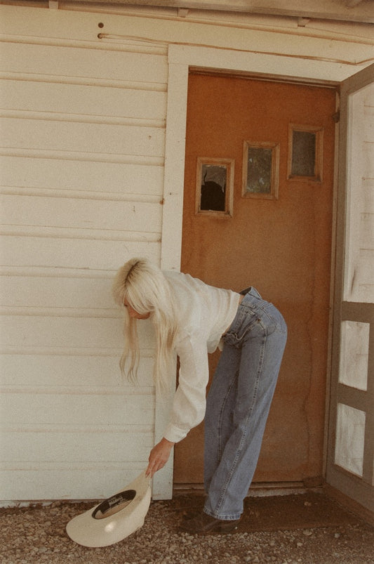 MARLOWE BLOUSE - CLOUD