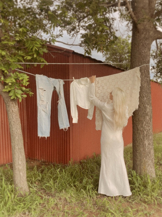 DAHLIA DRESS - CLOUD