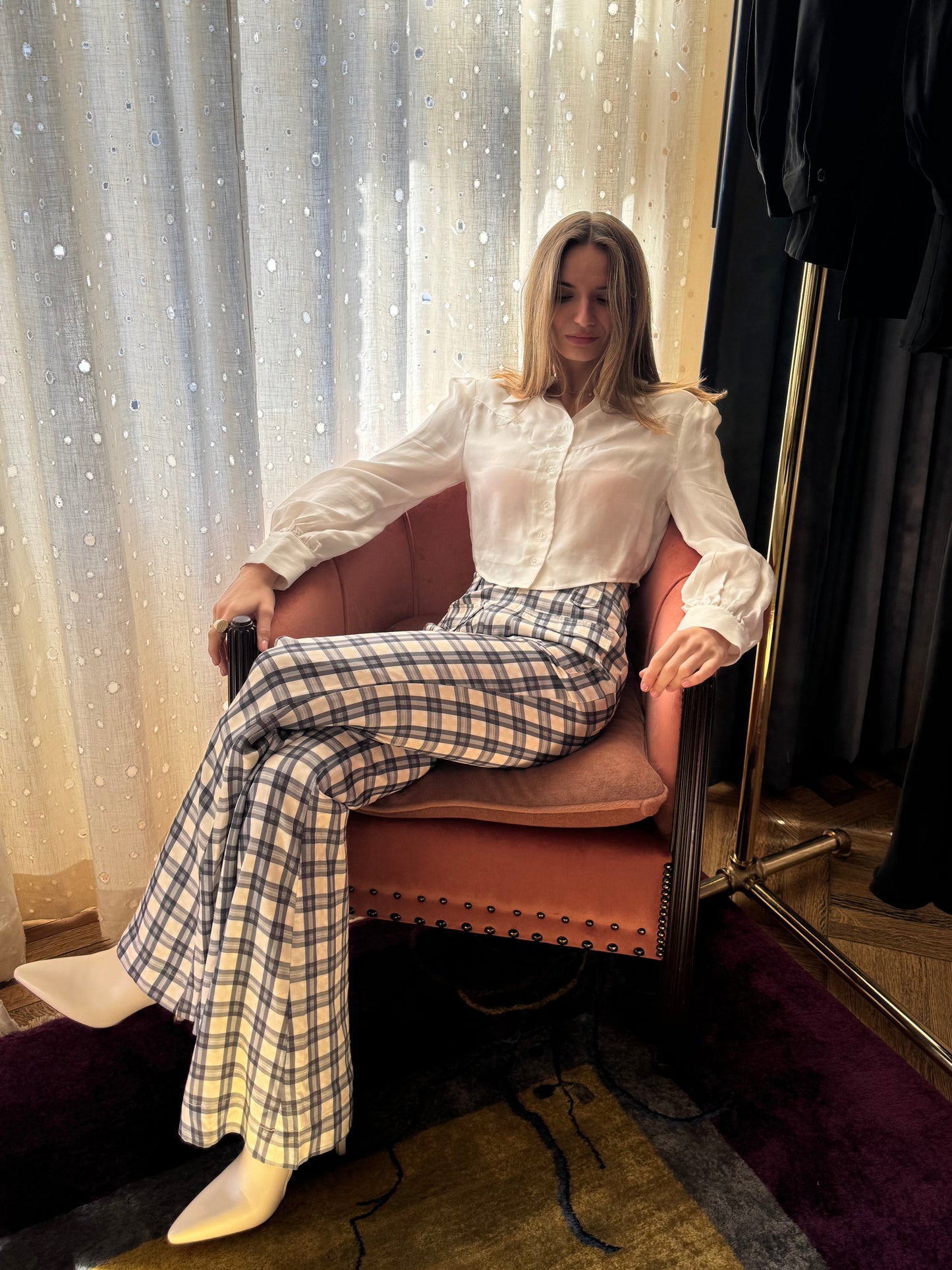 MARLOWE BLOUSE - CLOUD