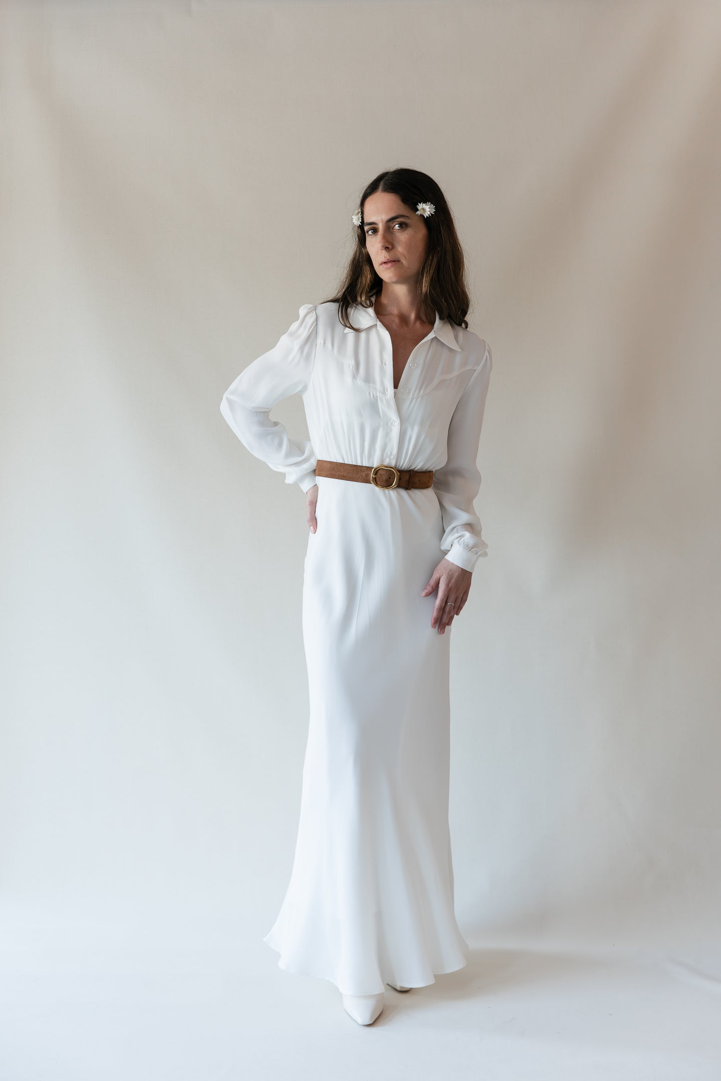 DAHLIA DRESS - CLOUD