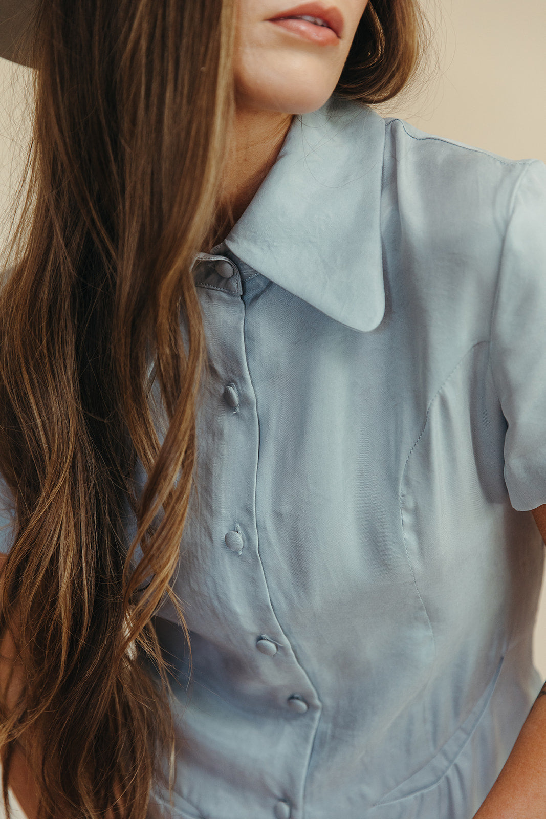 hazy blue