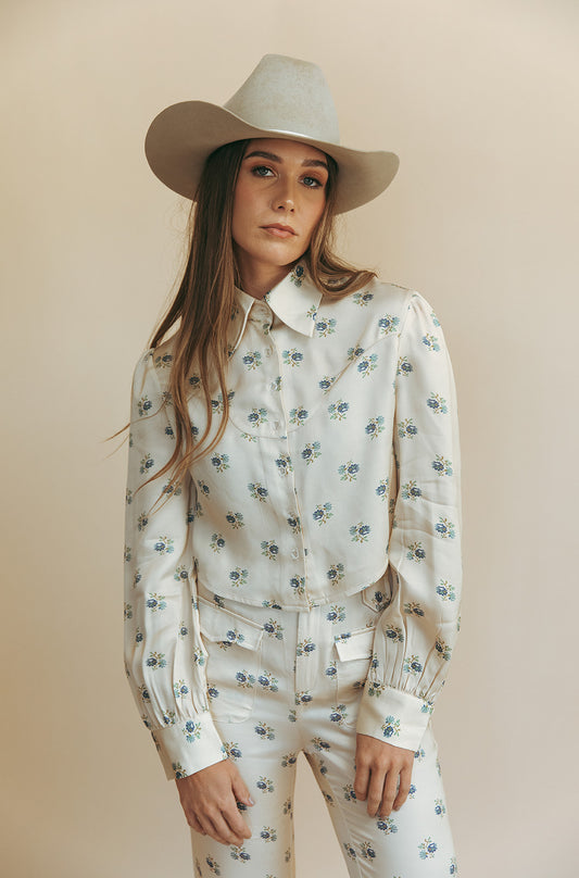 MARLOWE BLOUSE - KINDRED FLORAL